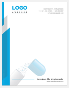 Pharmacy letterhead template