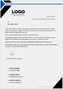 MS Word Letterhead Template