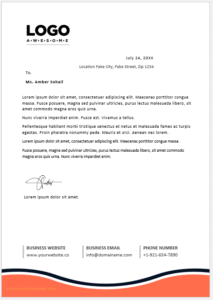 MS Word Letterhead Template