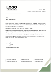 MS Word Letterhead Template