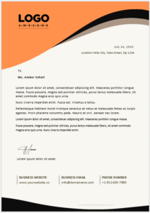 MS Word Letterhead Template