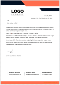 MS Word Letterhead Template