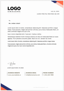 MS Word Letterhead Template