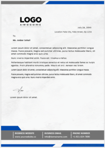 MS Word Letterhead Template