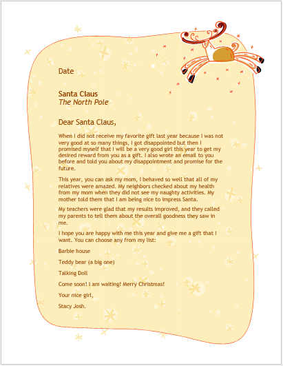 Sample Secret Santa email