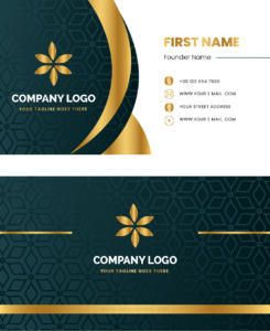 MS Word business card template