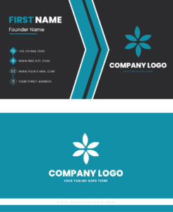 MS Word business card template