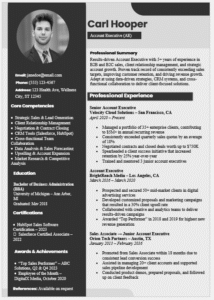 Account Executive Resume