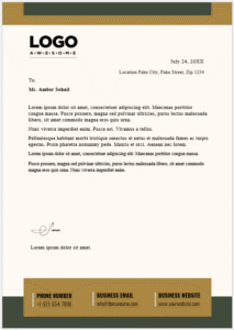 Company Letterhead Template