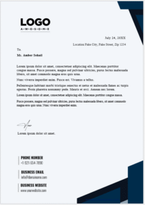 Company Letterhead Template