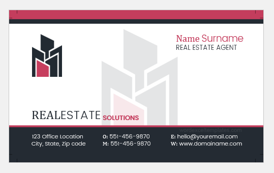 Real Estate Professional Business Card