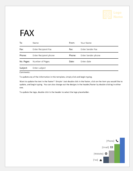 Fax Cover Template Word from www.wordexceltemplates.com