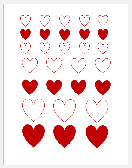 Heart Shaped Template For Microsoft Word from www.wordexceltemplates.com