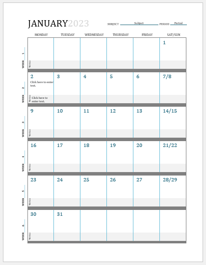 Daily lesson planner for teachers