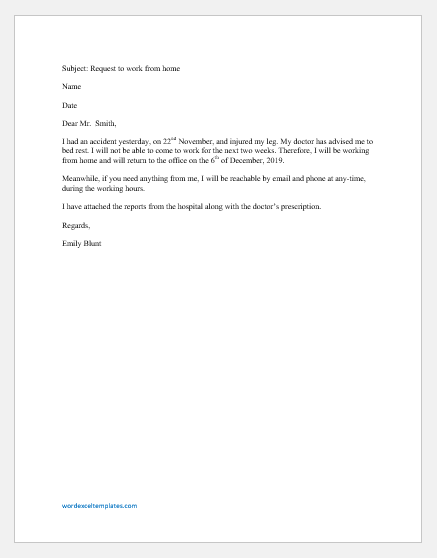 Work Excuse Letter From Doctor Office from www.wordexceltemplates.com