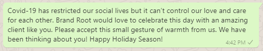 Happy Holiday Messages to Clients