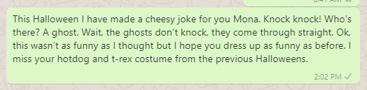 Halloween messages for coworkers