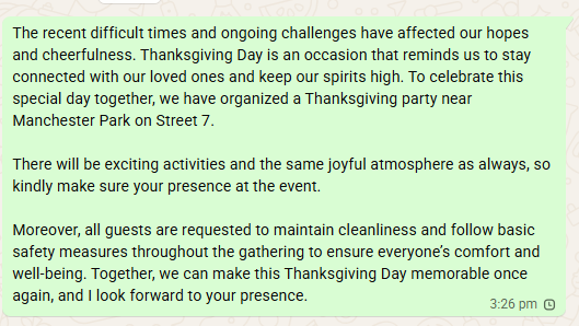 Thanksgiving Day Messages and Wishes