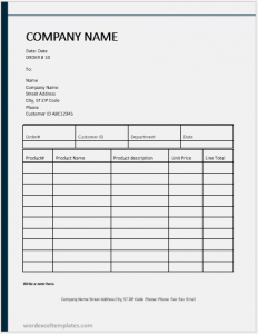 Material Requisition Form Template for Word | Download