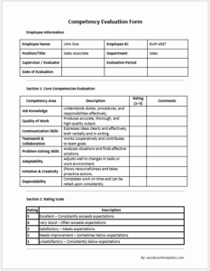 15+ Must Have Employee Scrutiny & Evaluation Forms at Work