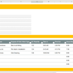 Contractor Entry Log Template for Excel