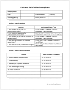 15+ Commonly Used Customer Service and Support Forms -Create
