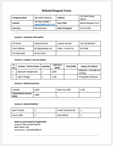 15+ Commonly Used Customer Service and Support Forms -Create