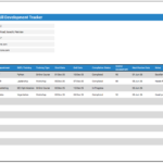 Employee Skill Development Tracker for Excel
