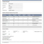Workforce Planning & Headcount Forecast Sheet