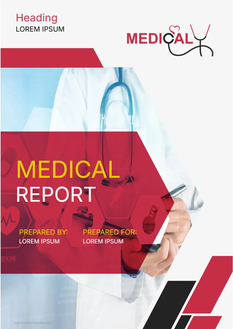 Medical Report Cover Page -EDIT