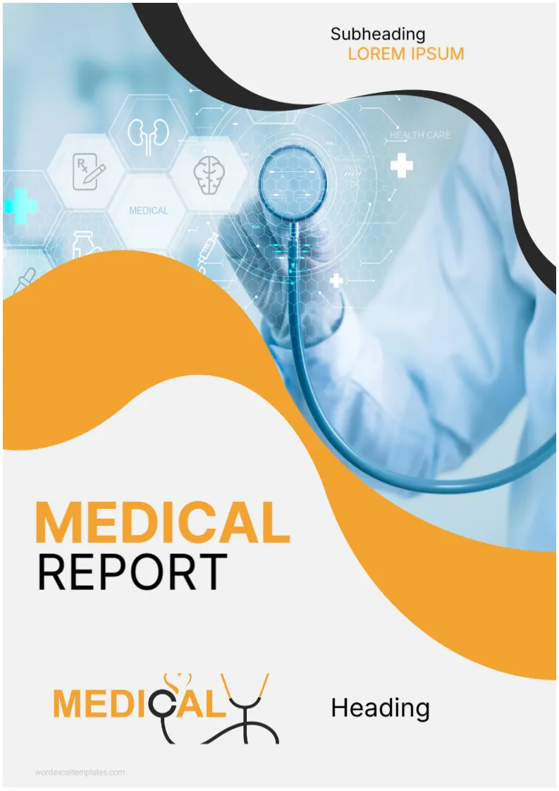 Medical Report Cover Page -EDIT
