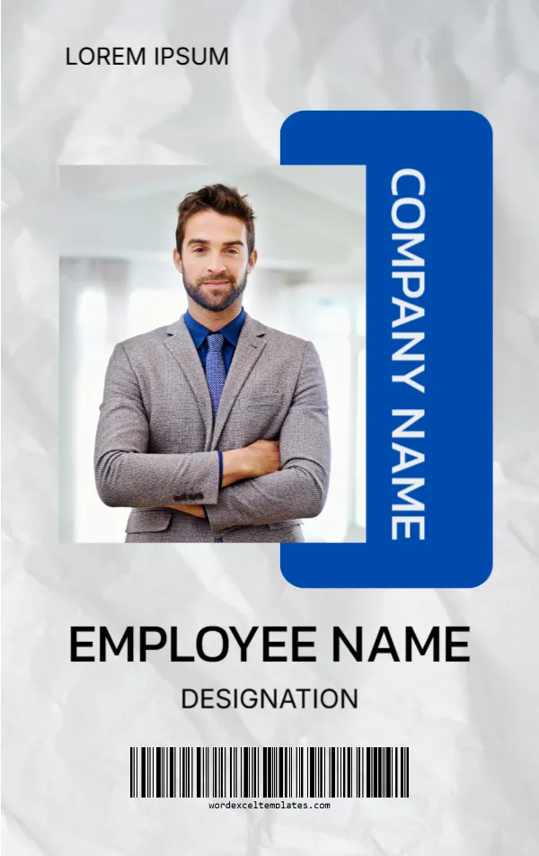Corporate Employee Photo ID Card