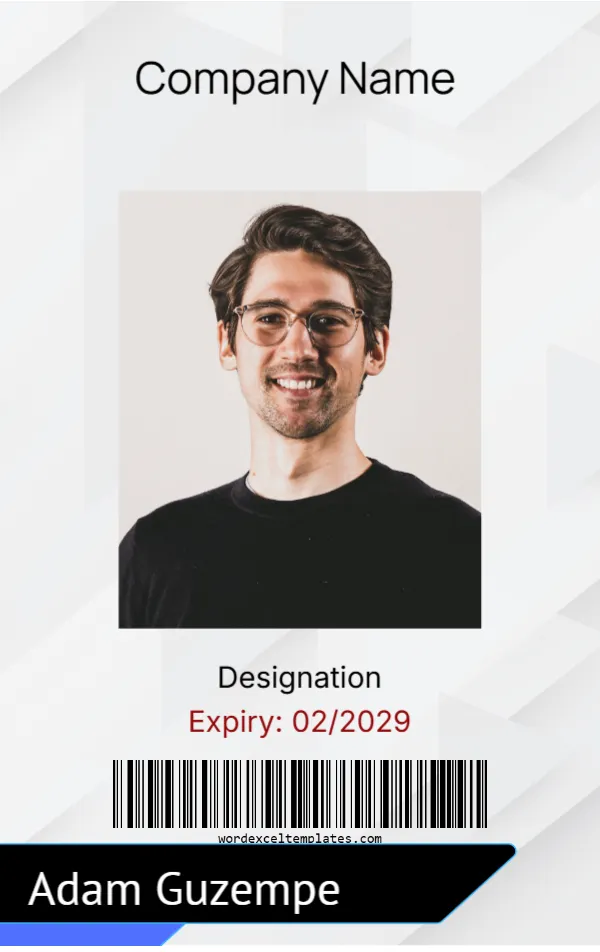 Corporate Employee Photo ID Card