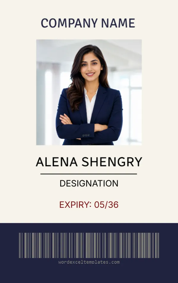 Corporate Employee Photo ID Card