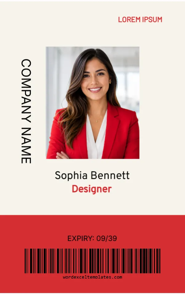 Corporate Employee Photo ID Card