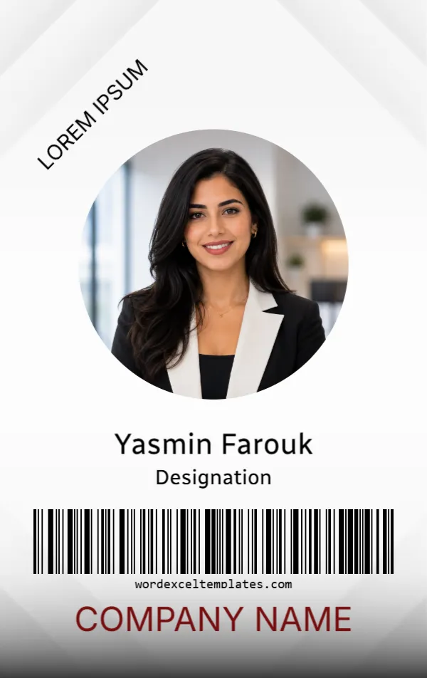 Corporate Employee Photo ID Card