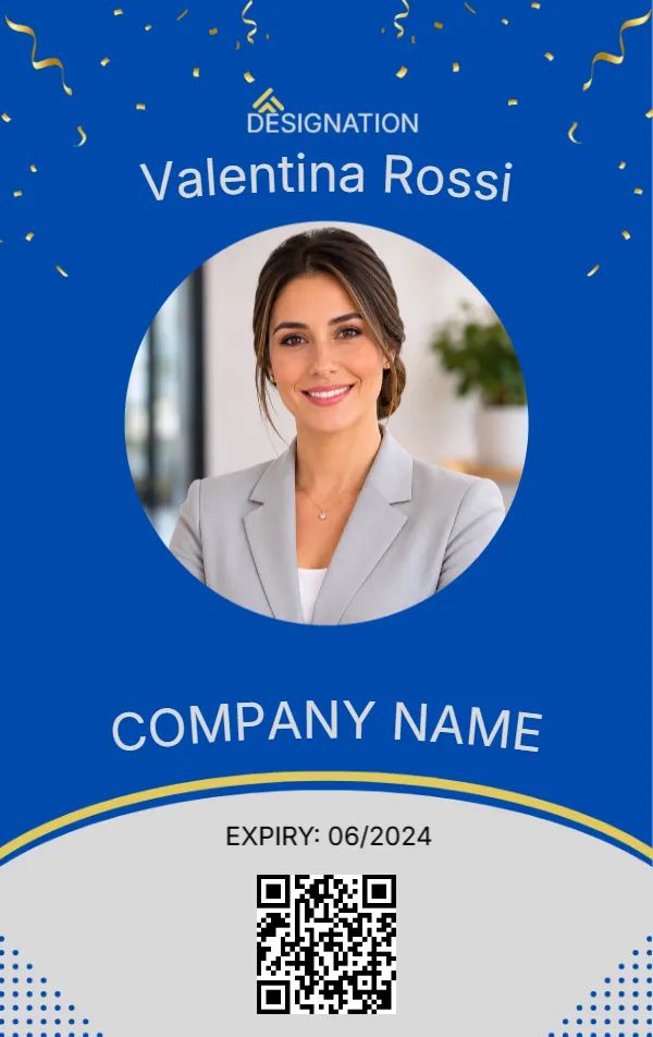 Corporate Employee Photo ID Card