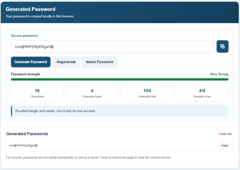Password Generator