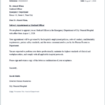 Hospital HR Letter Template